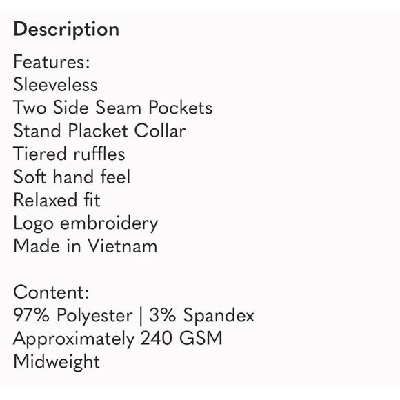 NWT NAUTICA Tiered Dress Size XXL Black White Sleeveless Collared Mini Pockets - Picture 11 of 13